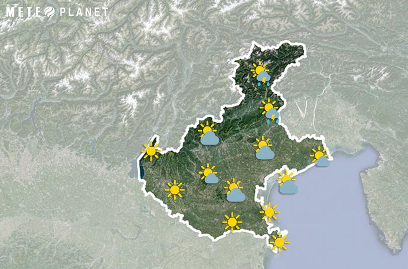 Previsioni Meteo Veneto - Domenica 15 Giugno