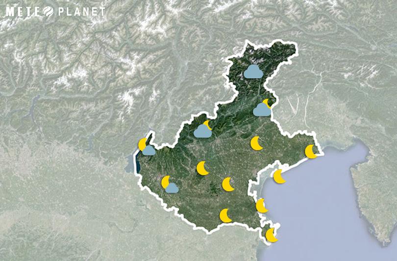 Previsioni Meteo Veneto - Domenica  4 Giugno