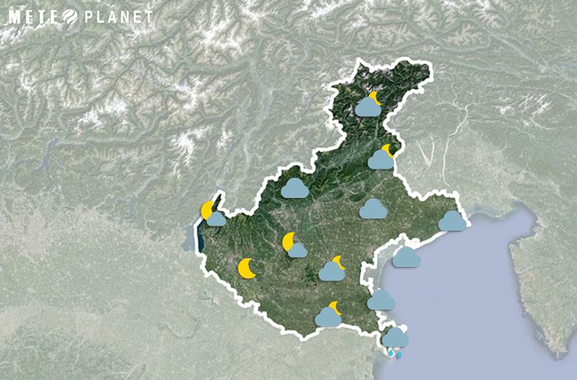 Previsioni Meteo Veneto - Martedì 17 Giugno
