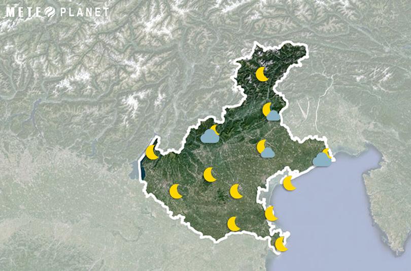 Previsioni Meteo Veneto - Mercoledì 18 Giugno