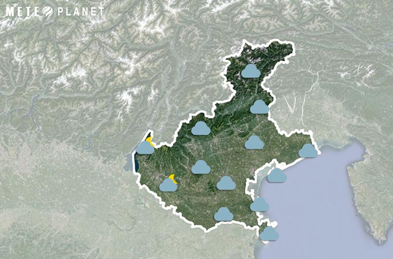 Previsioni Meteo Veneto - Martedì  6 Maggio