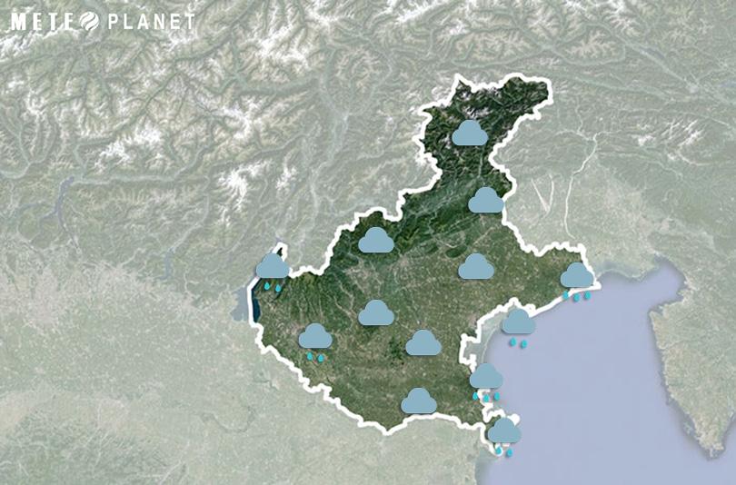 Previsioni Meteo Veneto - Mercoledì  7 Maggio