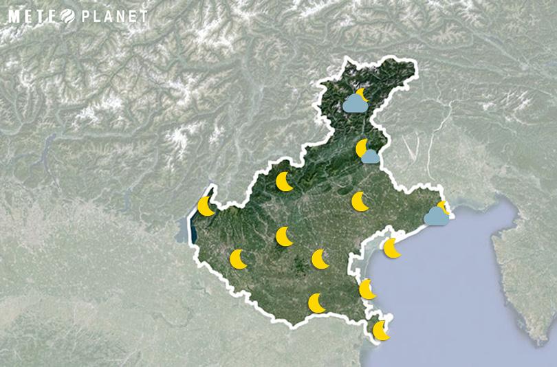 Previsioni Meteo Veneto - Lunedì 22 Settembre