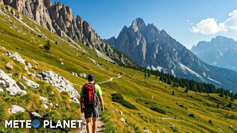Picco del caldo africano e nuovi record di zero termico