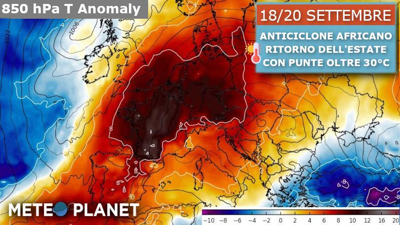 Torna l'estate, bel tempo e caldo fuori stagione