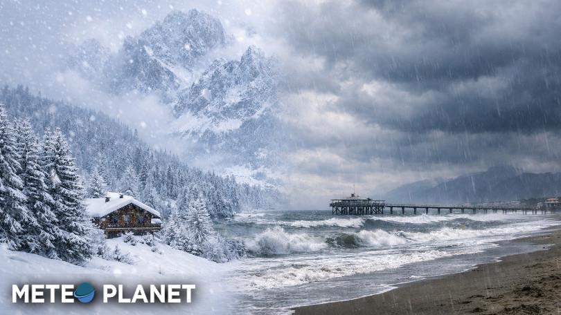 Altre perturbazioni in arrivo con pioggia e neve in montagna