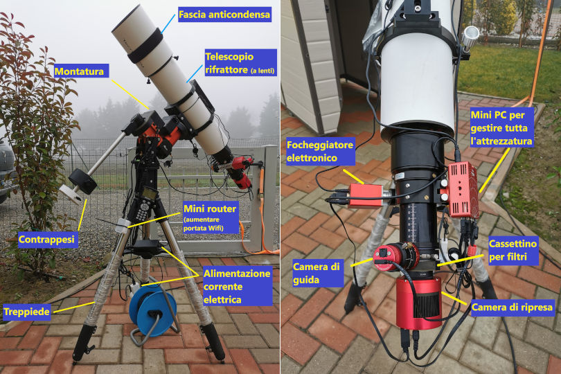 Attrezzatura per Astrofotografia