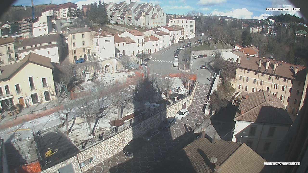 immagine della webcam nei dintorni di Rocca Pia: webcam Rivisondoli